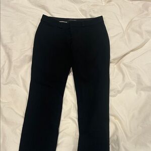 Banana Republic Black Straight-Leg Trousers